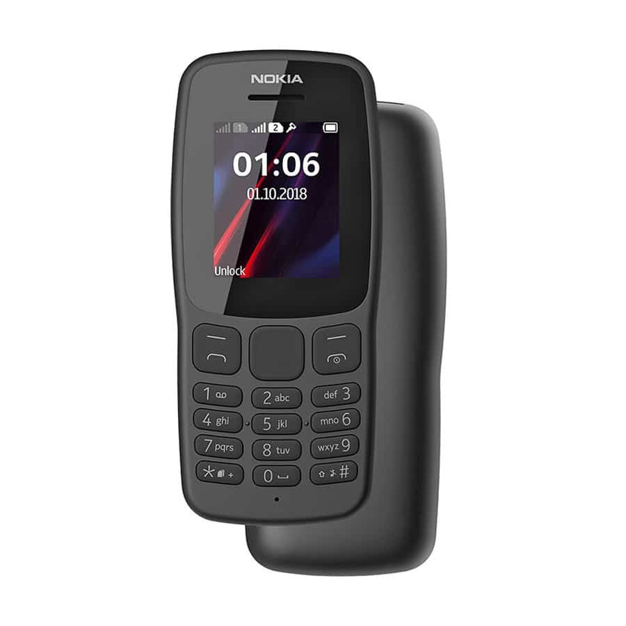 Nokia 106 Black mobilni telefon